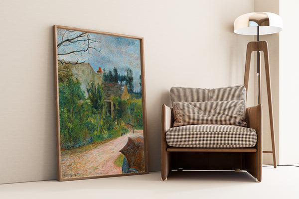 Paul Gauguin — Pissarro's Garden, Quai du Pothuis, Pontoise | Fine Art Print