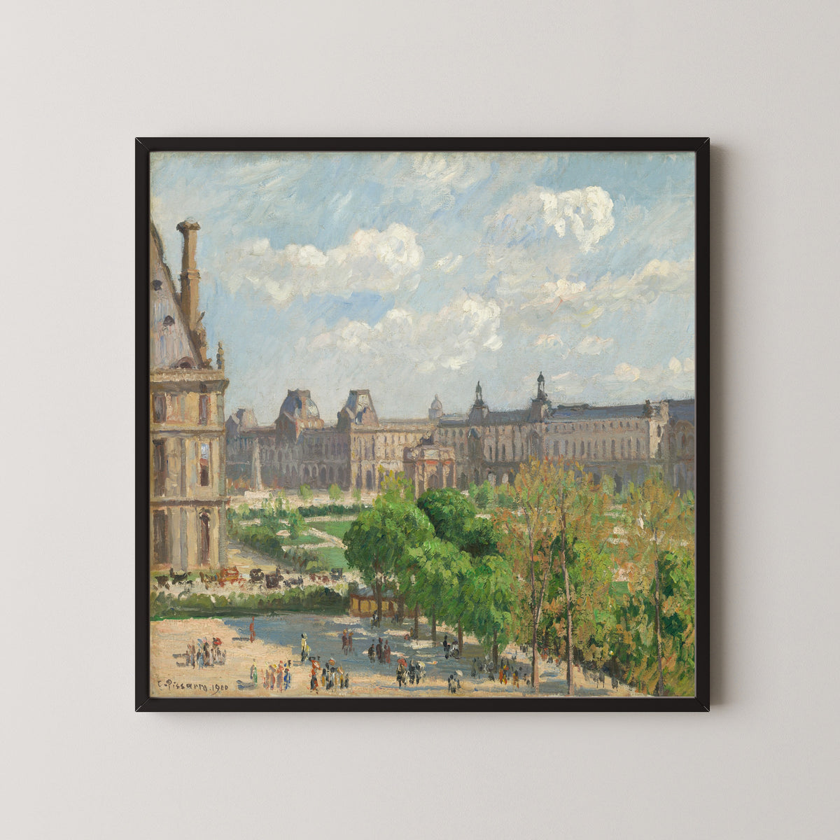 Camille Pissarro — Place du Carrousel, Paris | Fine Art Print