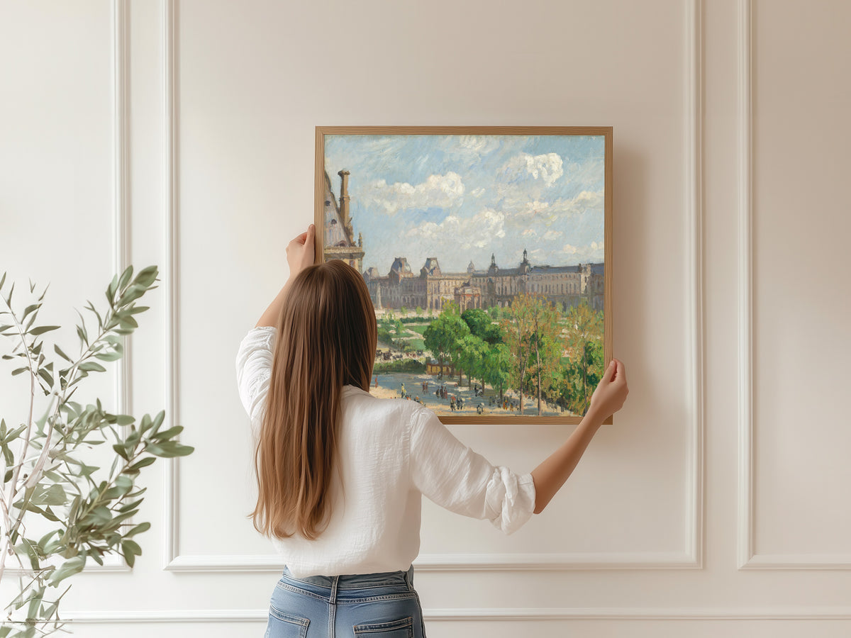 Camille Pissarro — Place du Carrousel, Paris | Fine Art Print