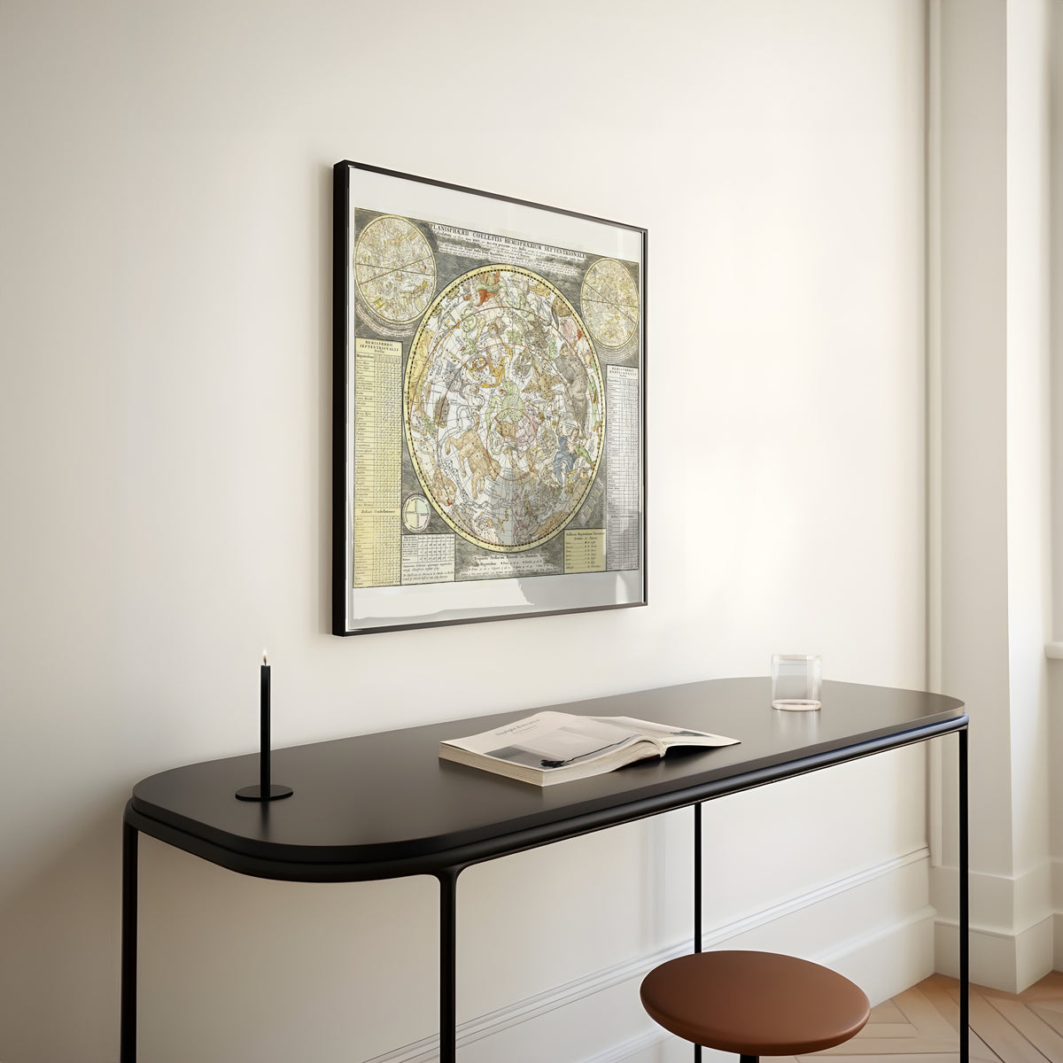 Carel Allard — Planisphaerii Coelestis Hemisphaerium Septentrionale | Antique Celestial Chart Print