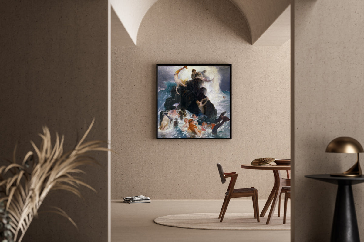 Arnold Böcklin — Play of the Naiads | Symbolist Art Print