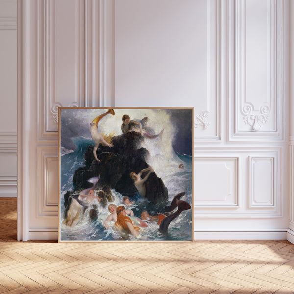 Arnold Böcklin — Play of the Naiads | Symbolist Art Print