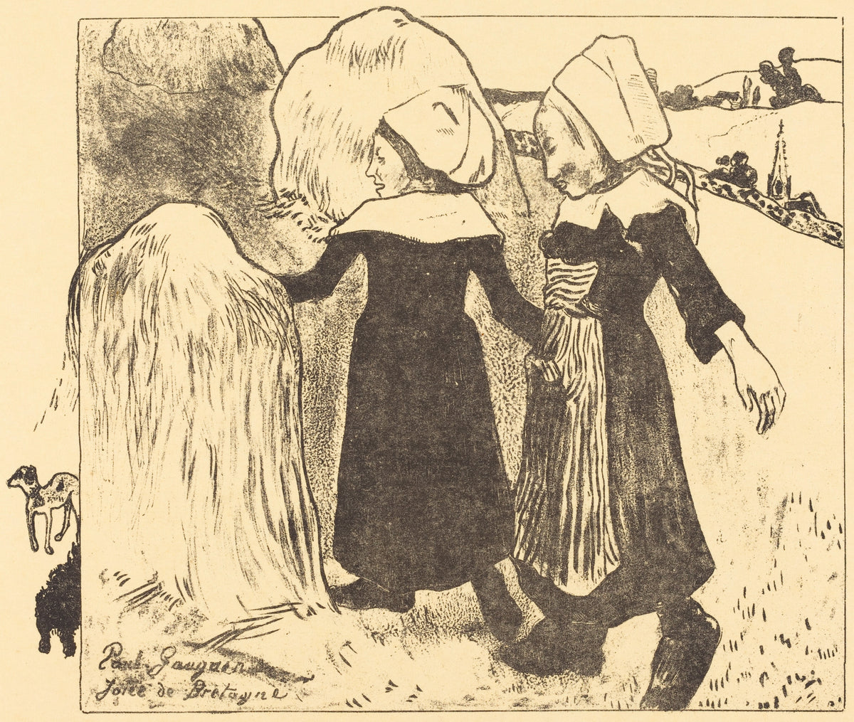 Paul Gauguin — Pleasures of Brittany (Joies de Bretagne) | Lithograph Print