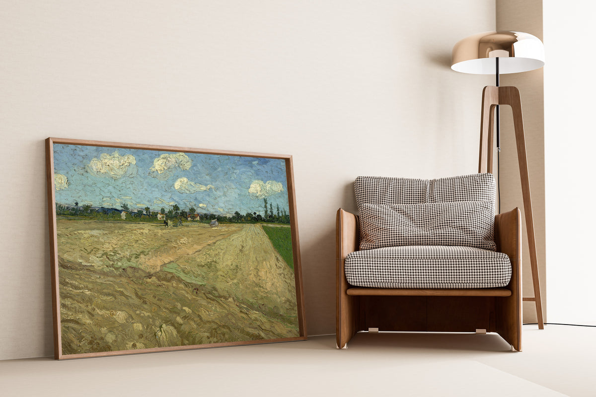 Vincent van Gogh — Ploughed Fields ('The Furrows') | Fine Art Print