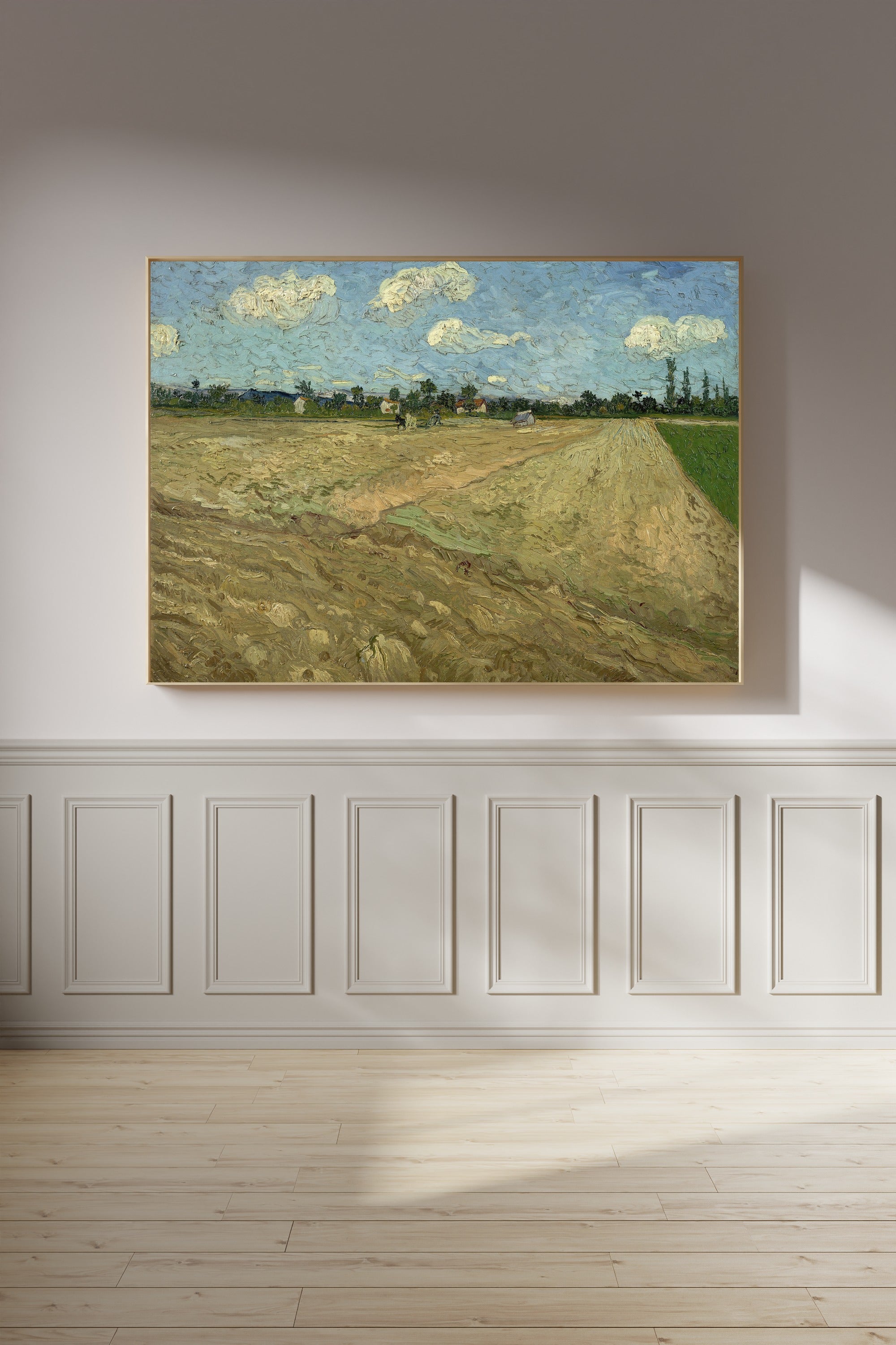 Vincent van Gogh — Ploughed Fields ('The Furrows') | Fine Art Print