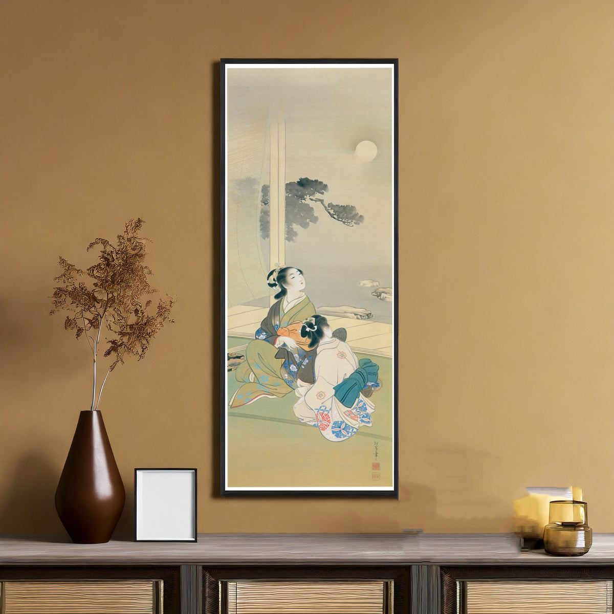 Uemura Shōen — Poetry under the Moon | Fine Art Print