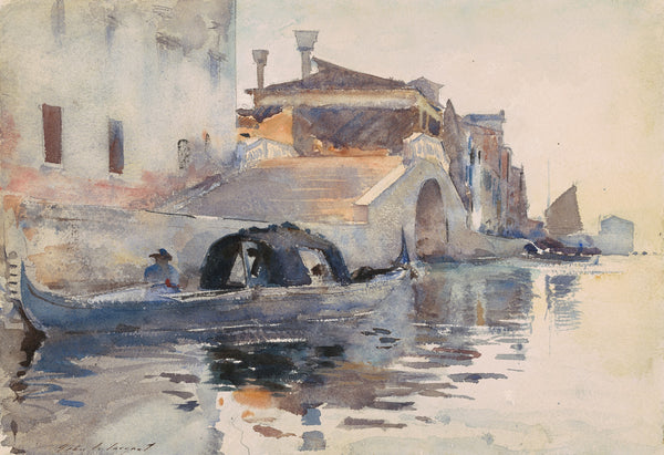 John Singer Sargent — Ponte Panada, Fondamenta Nuove, Venice | Fine Art Print