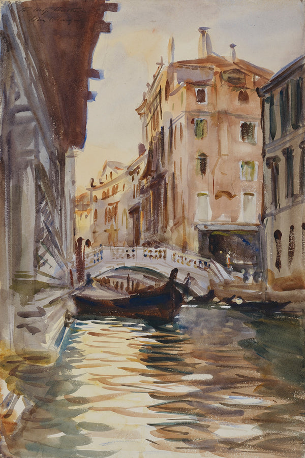 John Singer Sargent — Ponte della Canonica | Fine Art Print