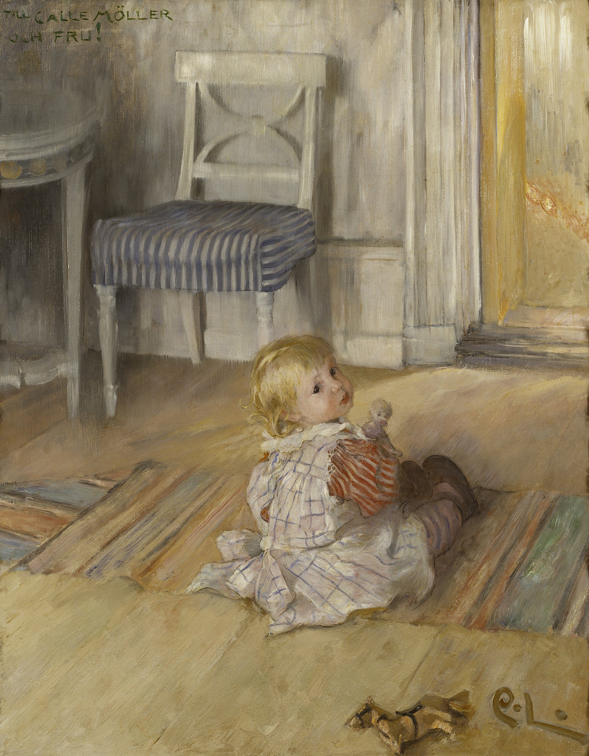Carl Larsson — Pontus | Swedish Oil Painting Print