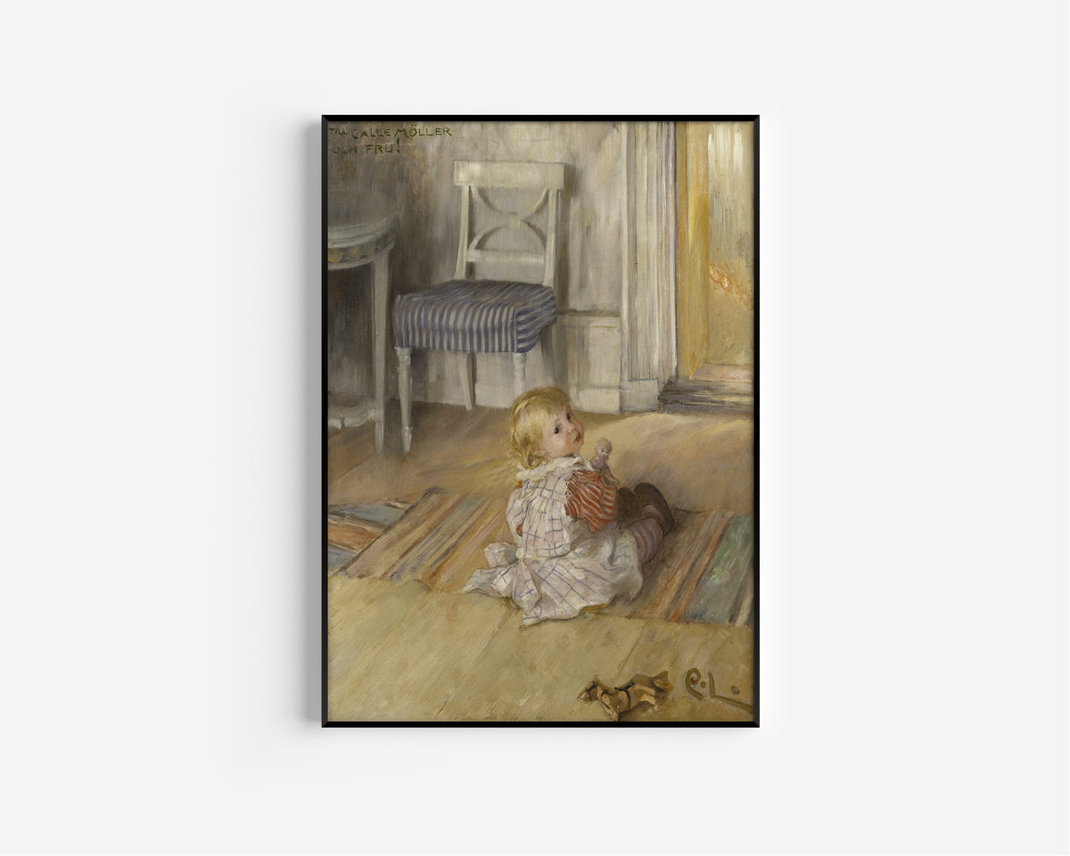 Carl Larsson — Pontus | Swedish Oil Painting Print