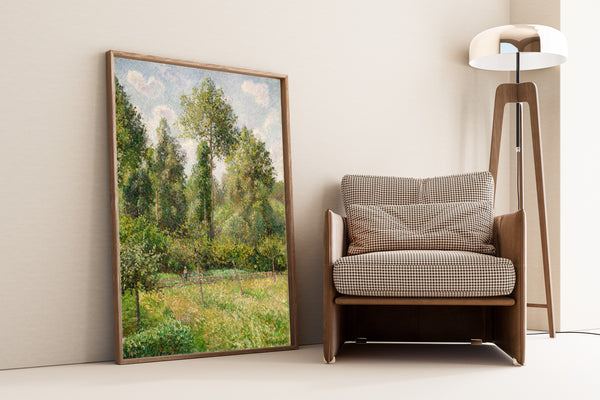 Camille Pissarro — Poplars, Eragny | Fine Art Print