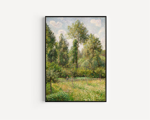 Camille Pissarro — Poplars, Eragny | Fine Art Print