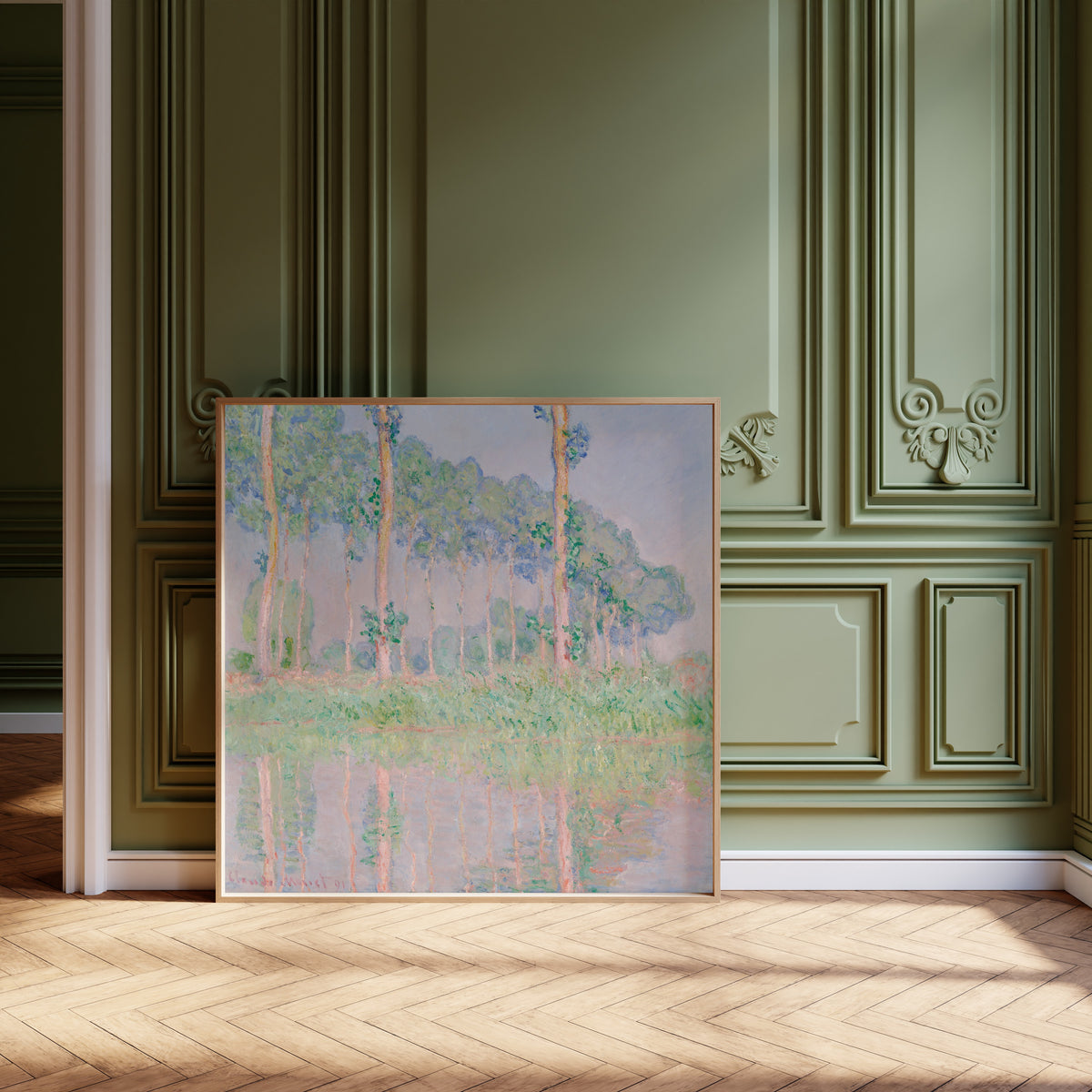Claude Monet — Poplars, Pink Effect | Fine Art Print