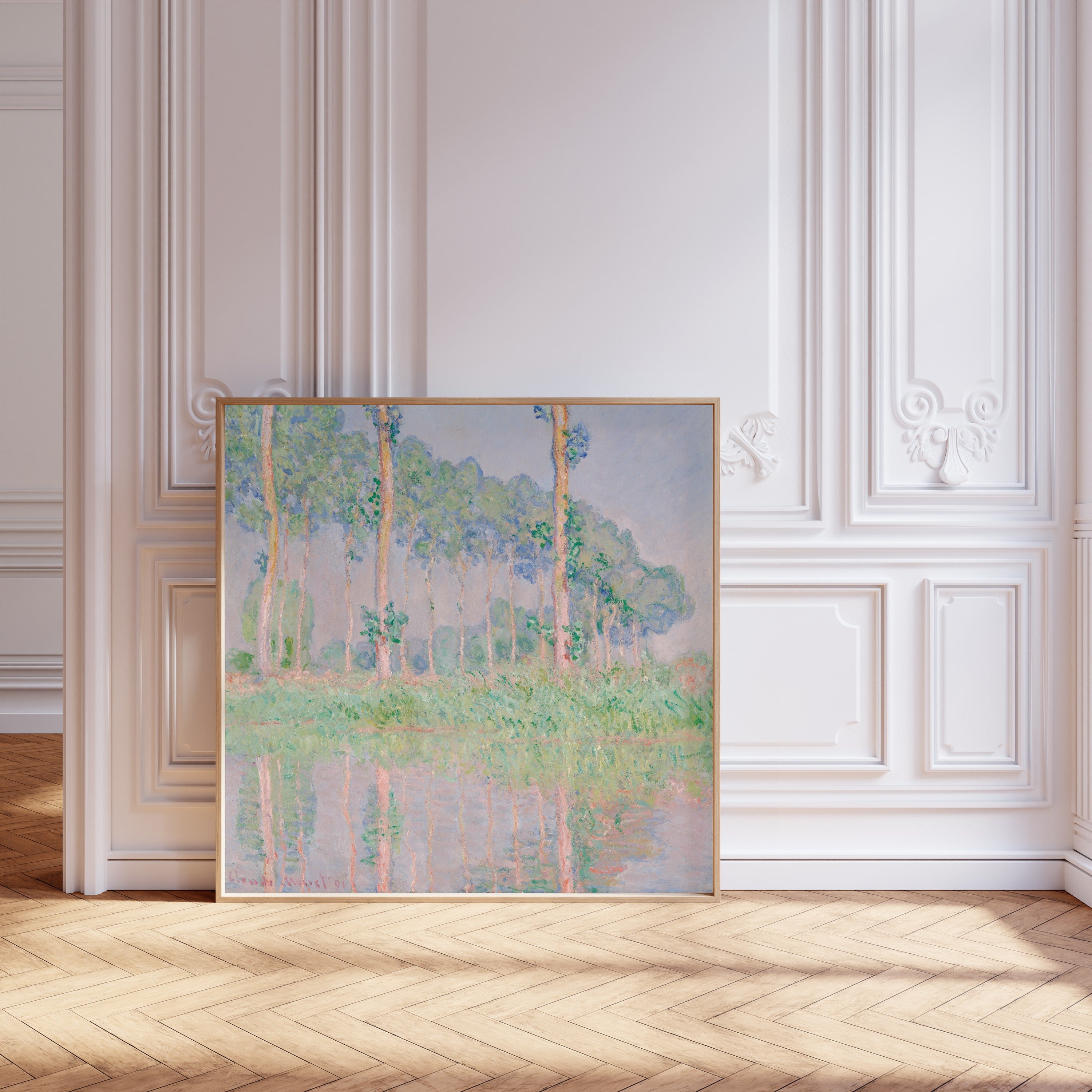 Claude Monet — Poplars, Pink Effect | Fine Art Print