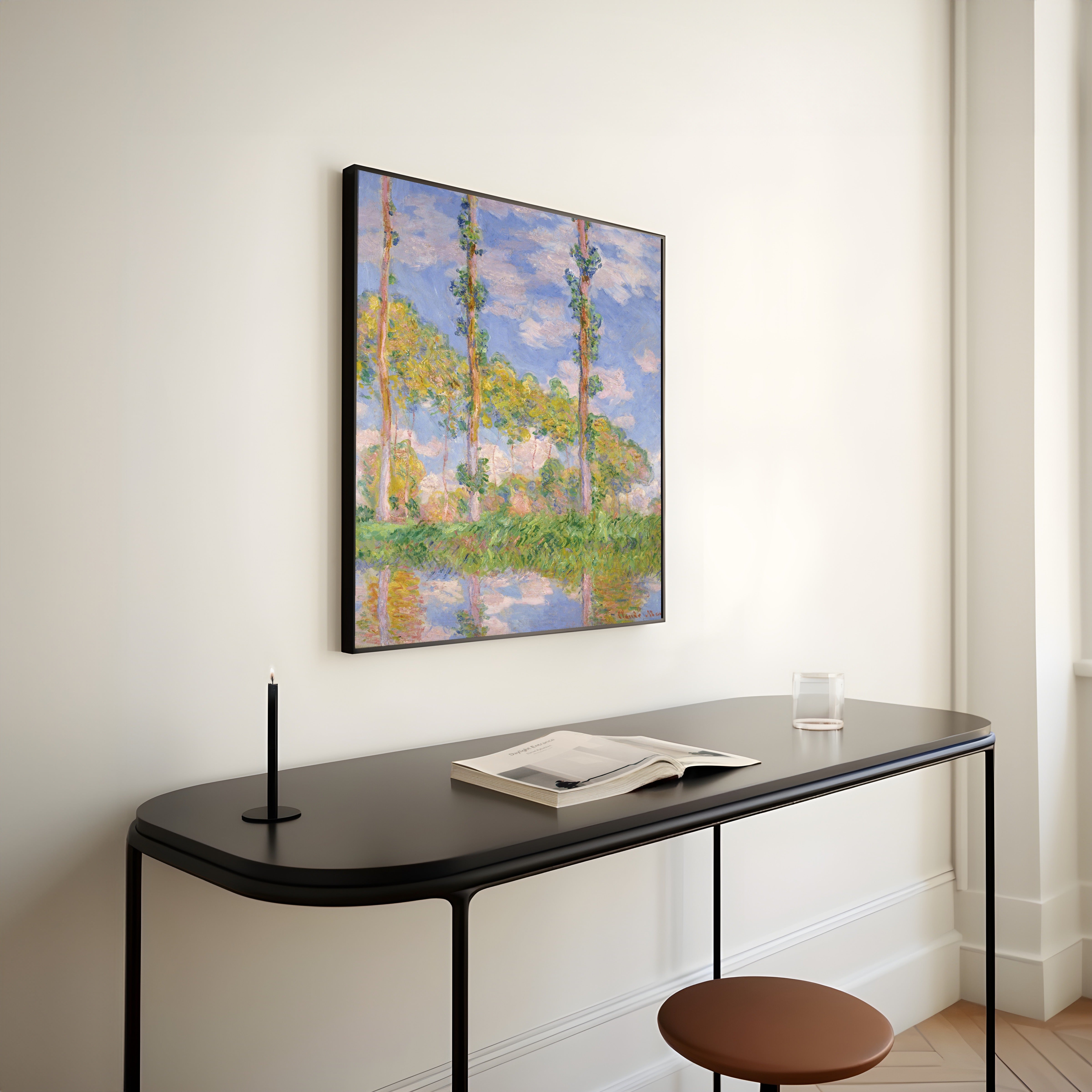 Claude Monet — Poplars in the Sun | Fine Art Print