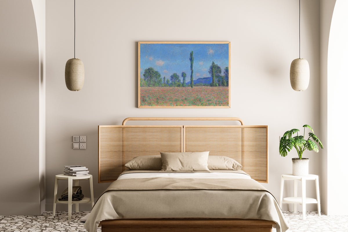 Claude Monet — Poppy Field (Giverny) | Fine Art Print