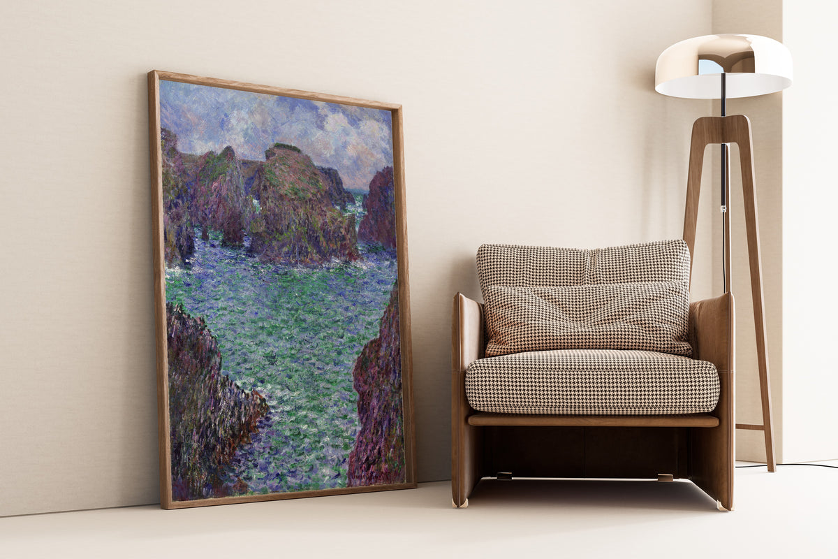 Claude Monet — Port-Goulphar, Belle-Île | Fine Art Print