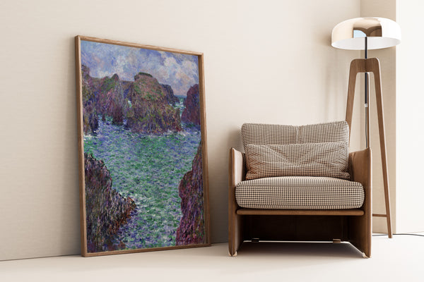 Claude Monet — Port-Goulphar, Belle-Île | Fine Art Print