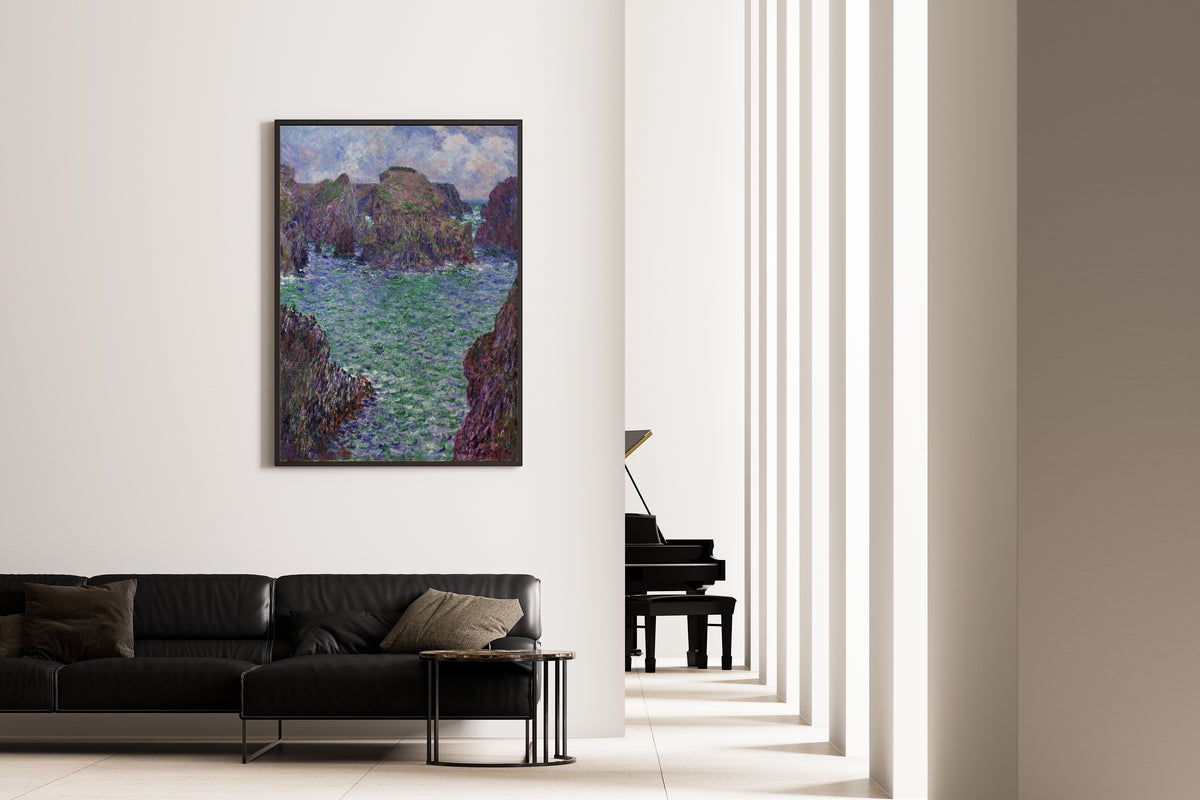 Claude Monet — Port-Goulphar, Belle-Île | Fine Art Print
