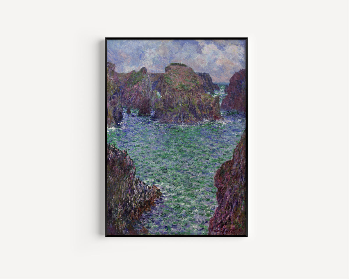 Claude Monet — Port-Goulphar, Belle-Île | Fine Art Print