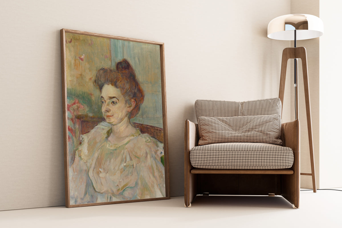 Henri de Toulouse-Lautrec — Portrait de Béatrice Tapié de Céleyran | Fine Art Print