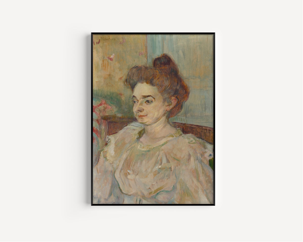 Henri de Toulouse-Lautrec — Portrait de Béatrice Tapié de Céleyran | Fine Art Print