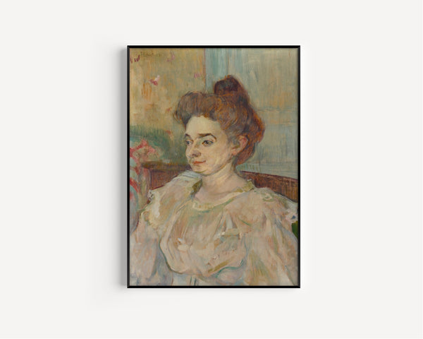 Henri de Toulouse-Lautrec — Portrait de Béatrice Tapié de Céleyran | Fine Art Print