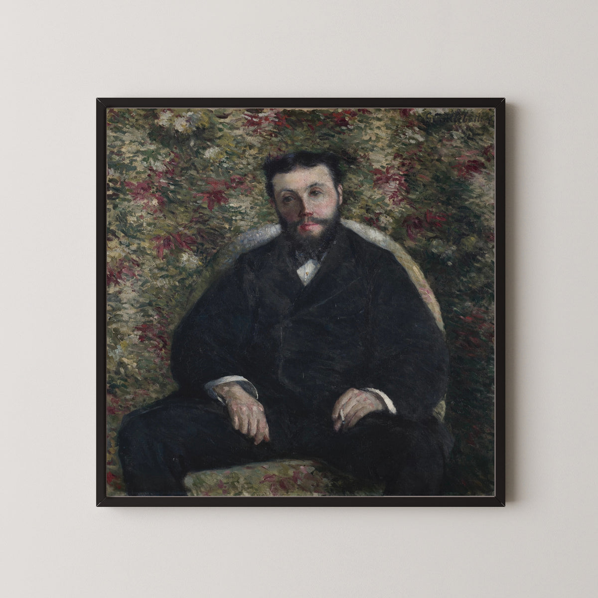 Gustave Caillebotte — Portrait of A. Cassabois | Fine Art Print
