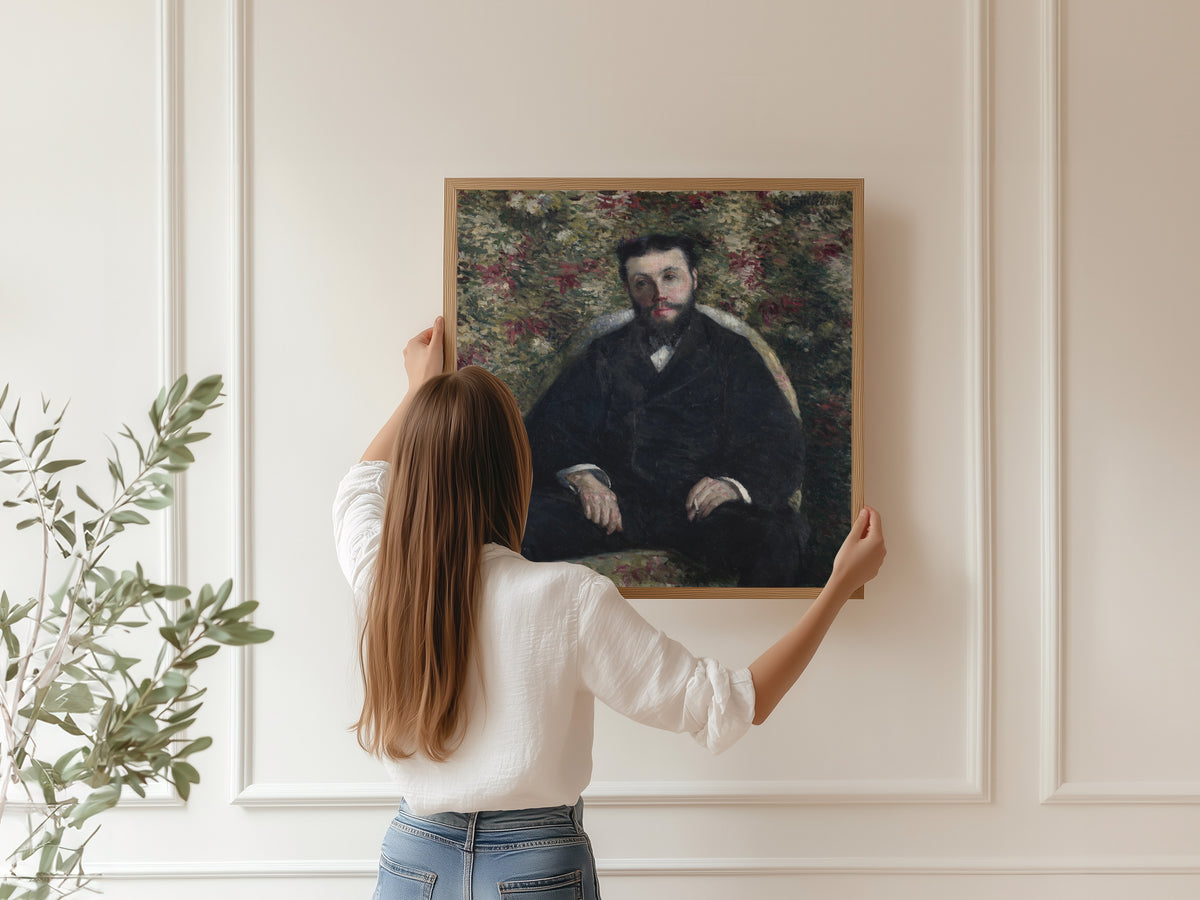 Gustave Caillebotte — Portrait of A. Cassabois | Fine Art Print