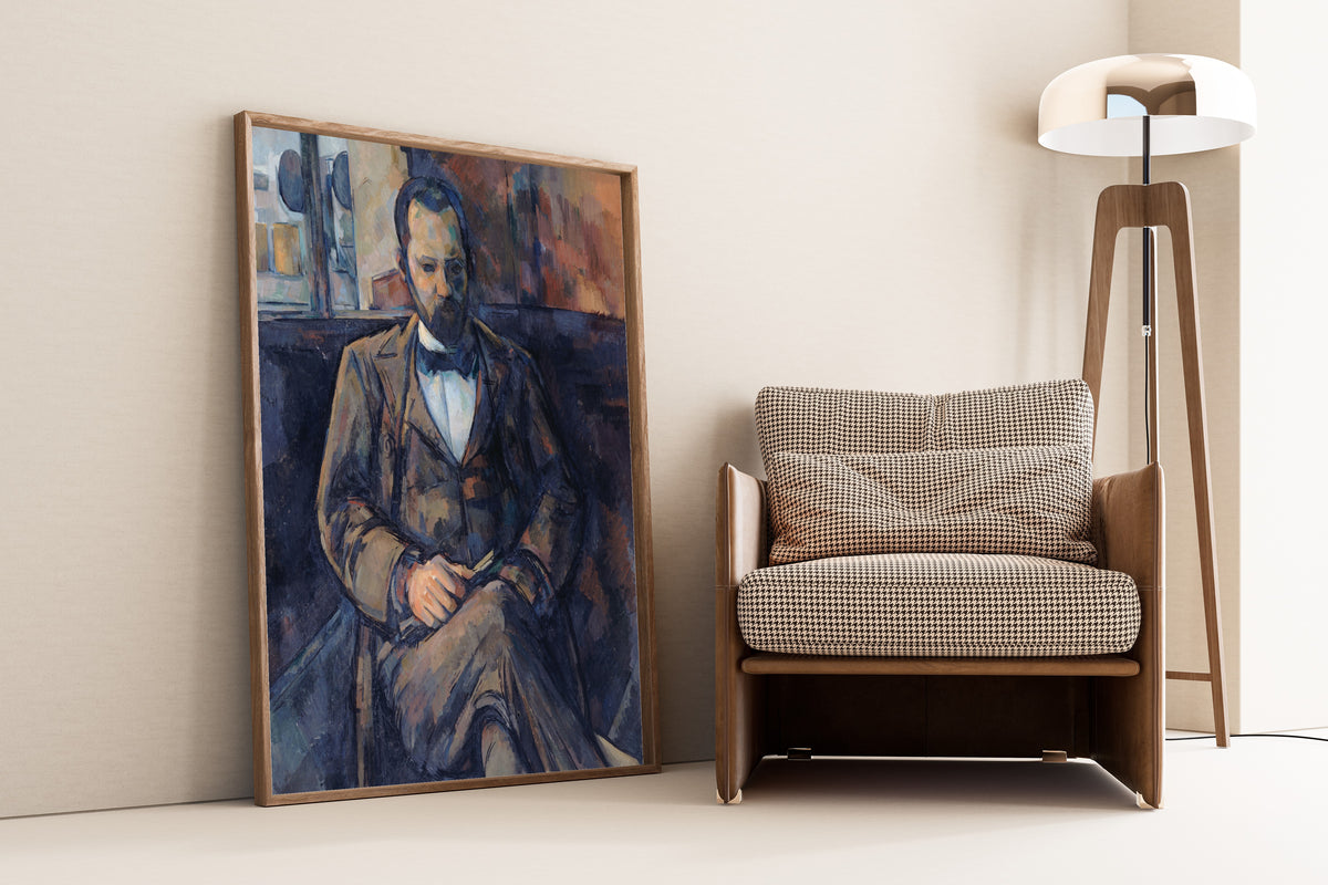 Paul Cezanne — Portrait of Ambroise Vollard | Fine Art Print