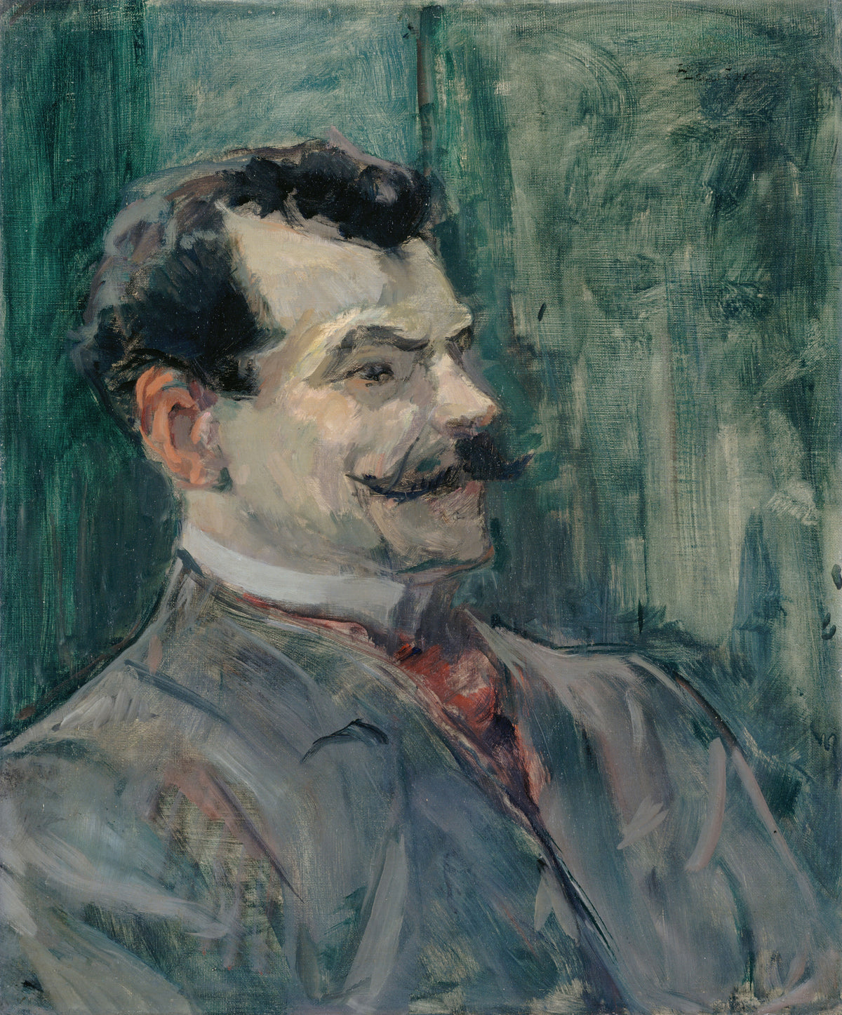 Henri de Toulouse-Lautrec — Portrait of André Rivoire | Fine Art Print