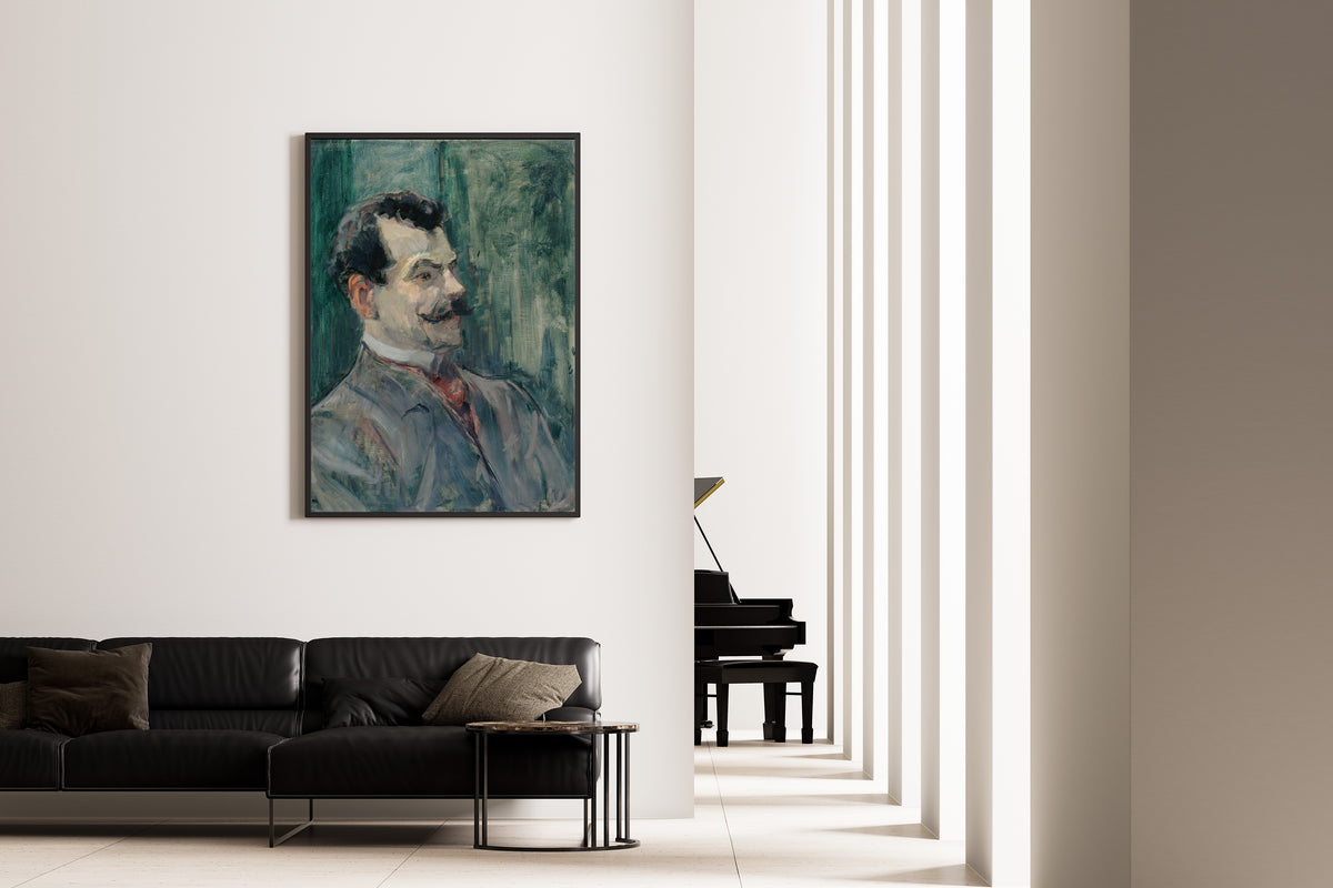Henri de Toulouse-Lautrec — Portrait of André Rivoire | Fine Art Print