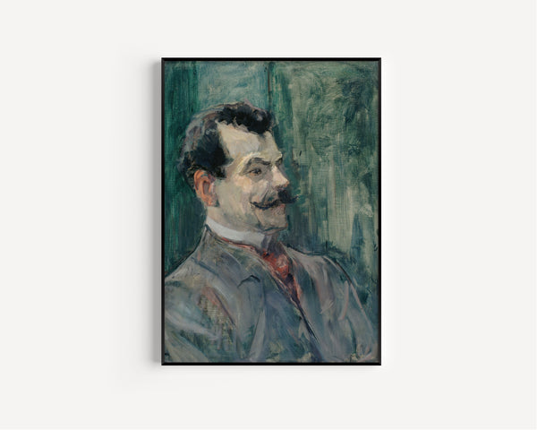 Henri de Toulouse-Lautrec — Portrait of André Rivoire | Fine Art Print