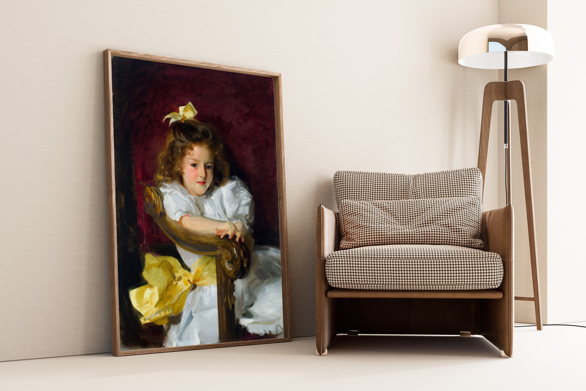 John Singer Sargent — Portrait of Charlotte Cram | Fine Art Print
