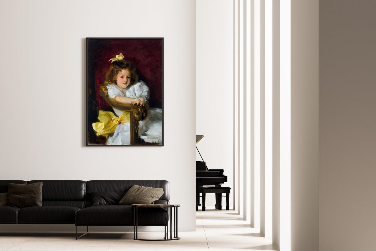 John Singer Sargent — Portrait of Charlotte Cram | Fine Art Print