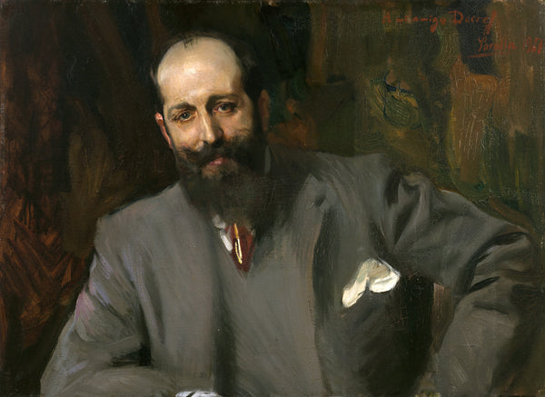 Joaquín Sorolla — Portrait of Doctor Joaquín Decref y Ruiz | Fine Art Print