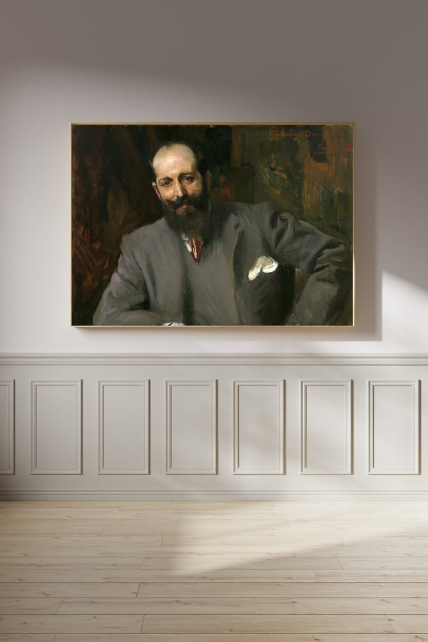 Joaquín Sorolla — Portrait of Doctor Joaquín Decref y Ruiz | Fine Art Print