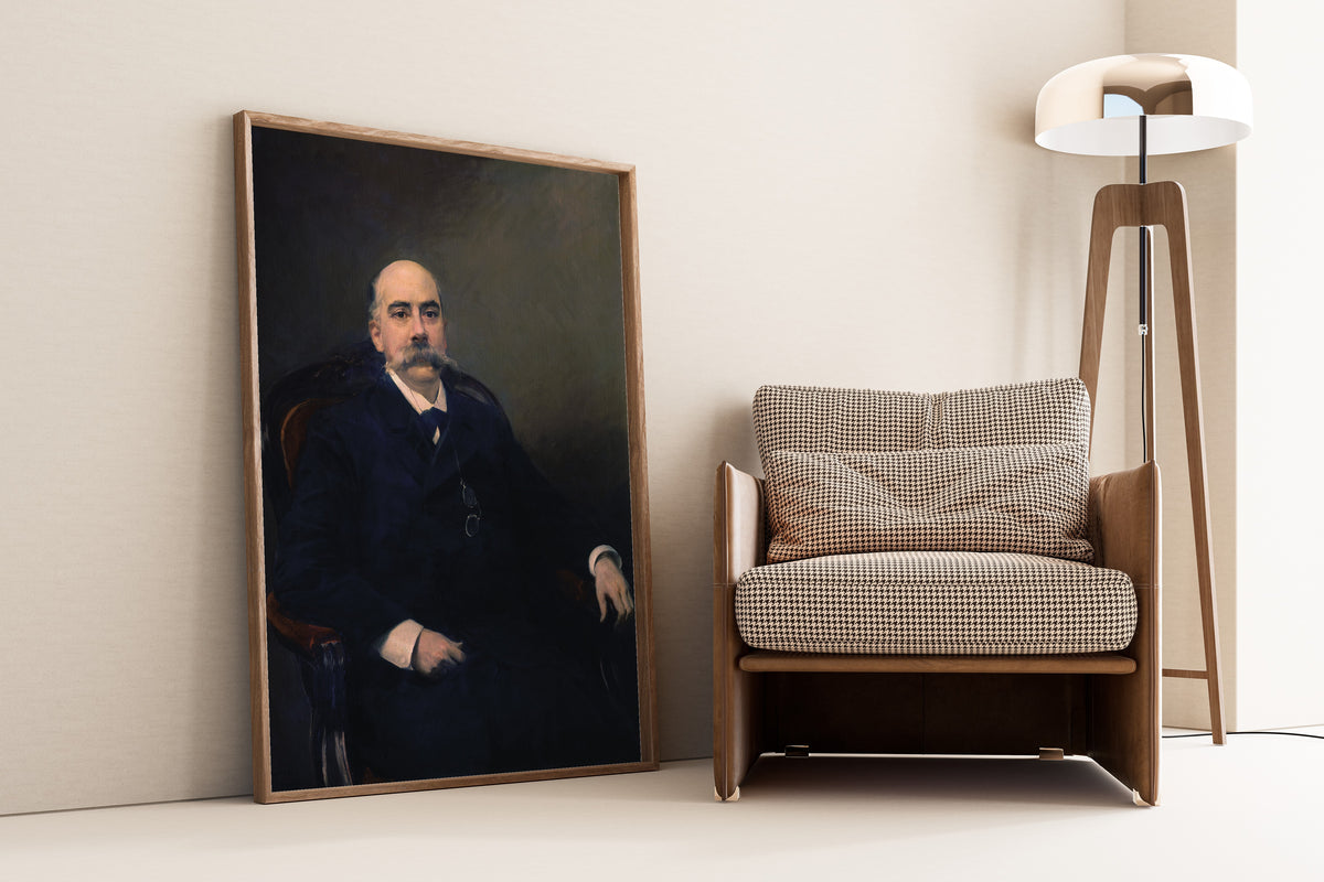 Joaquín Sorolla — Portrait of Emilio Castelar | Fine Art Print
