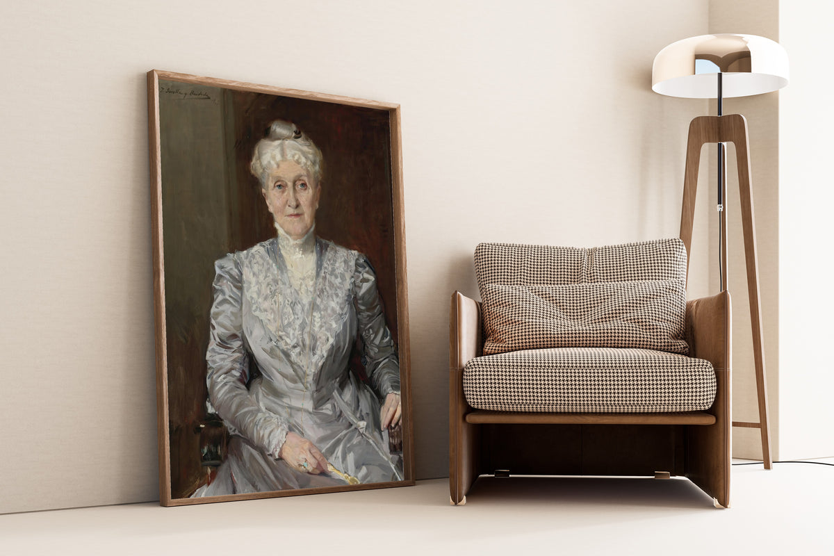 Joaquín Sorolla — Portrait of Emily Perkins | Fine Art Print