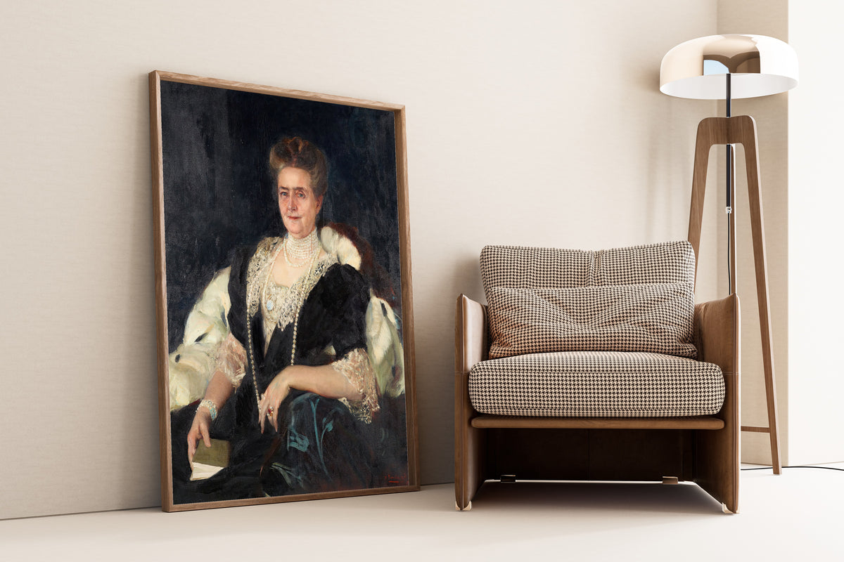 Joaquín Sorolla — Portrait of Frances Tracy Morgan | Fine Art Print