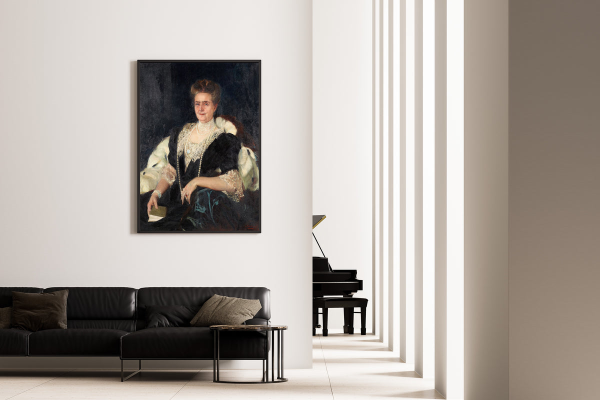 Joaquín Sorolla — Portrait of Frances Tracy Morgan | Fine Art Print