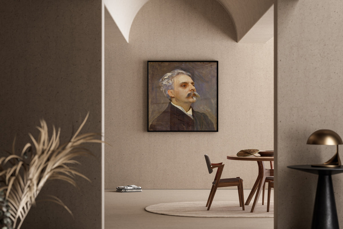 John Singer Sargent — Portrait of Gabriel Fauré | Fine Art Print