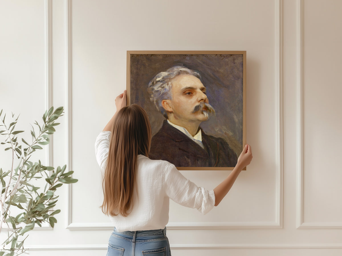 John Singer Sargent — Portrait of Gabriel Fauré | Fine Art Print
