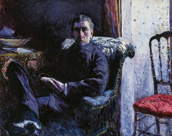 Gustave Caillebotte — Portrait of Georges Roman | Fine Art Print