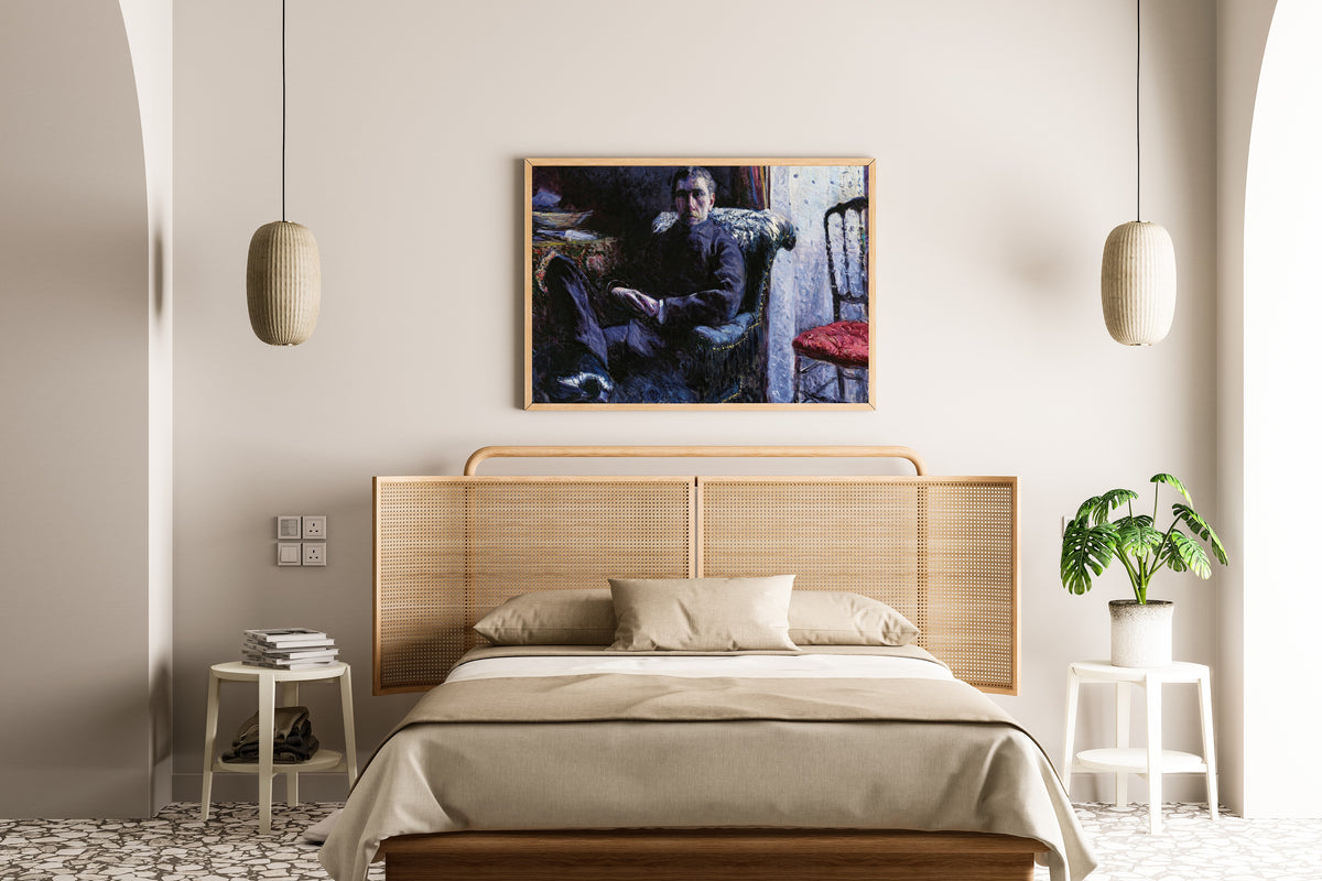 Gustave Caillebotte — Portrait of Georges Roman | Fine Art Print