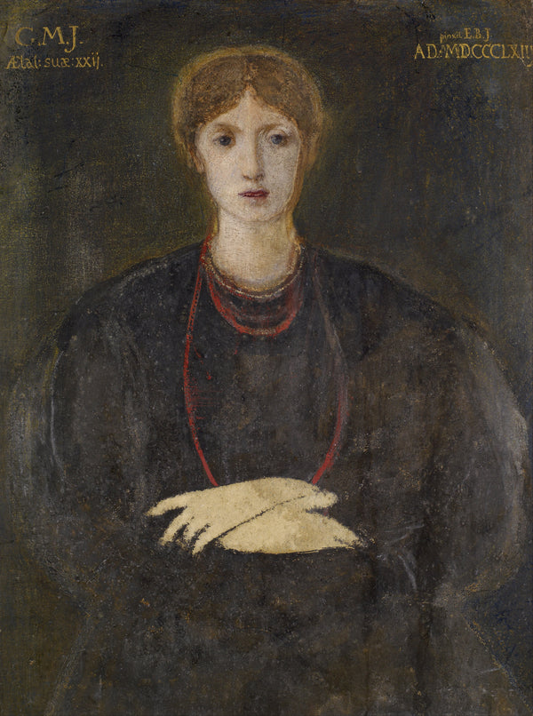 Edward Burne-Jones — Portrait of Georgiana Burne-Jones | Pre-Raphaelite Art Print