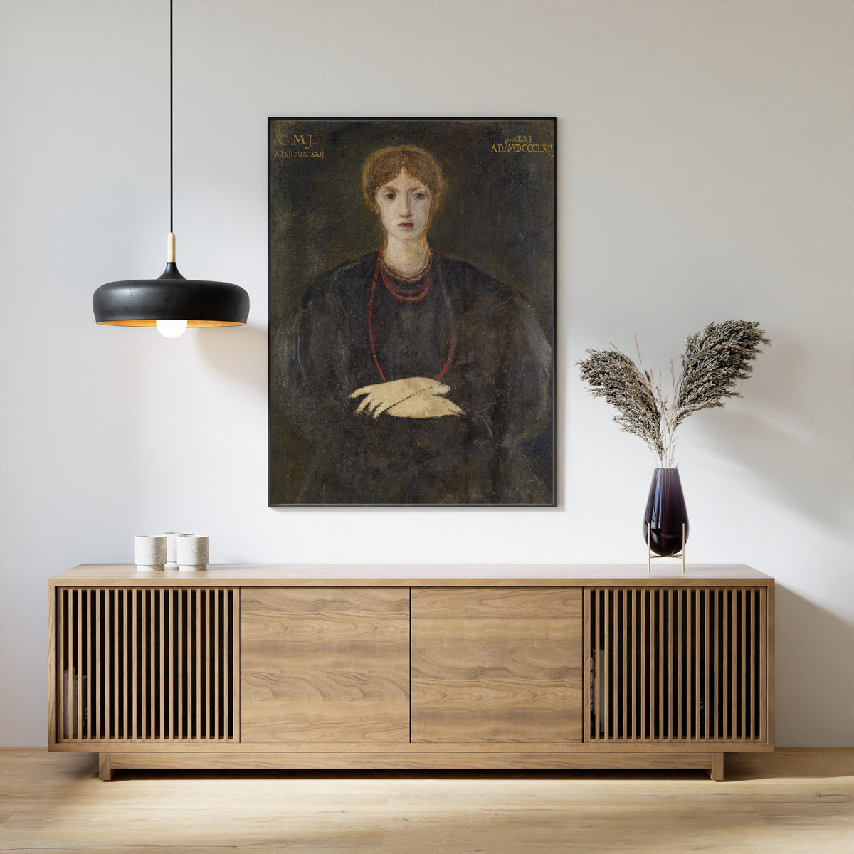 Edward Burne-Jones — Portrait of Georgiana Burne-Jones | Pre-Raphaelite Art Print
