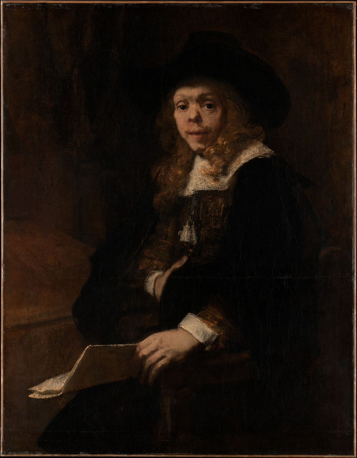 Rembrandt van Rijn — Portrait of Gerard de Lairesse | Fine Art Print