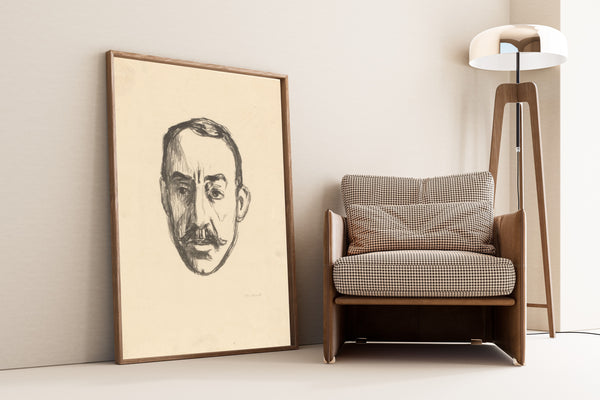 Edvard Munch — Portrait of Henry van de Velde | Expressionist Fine Art Print