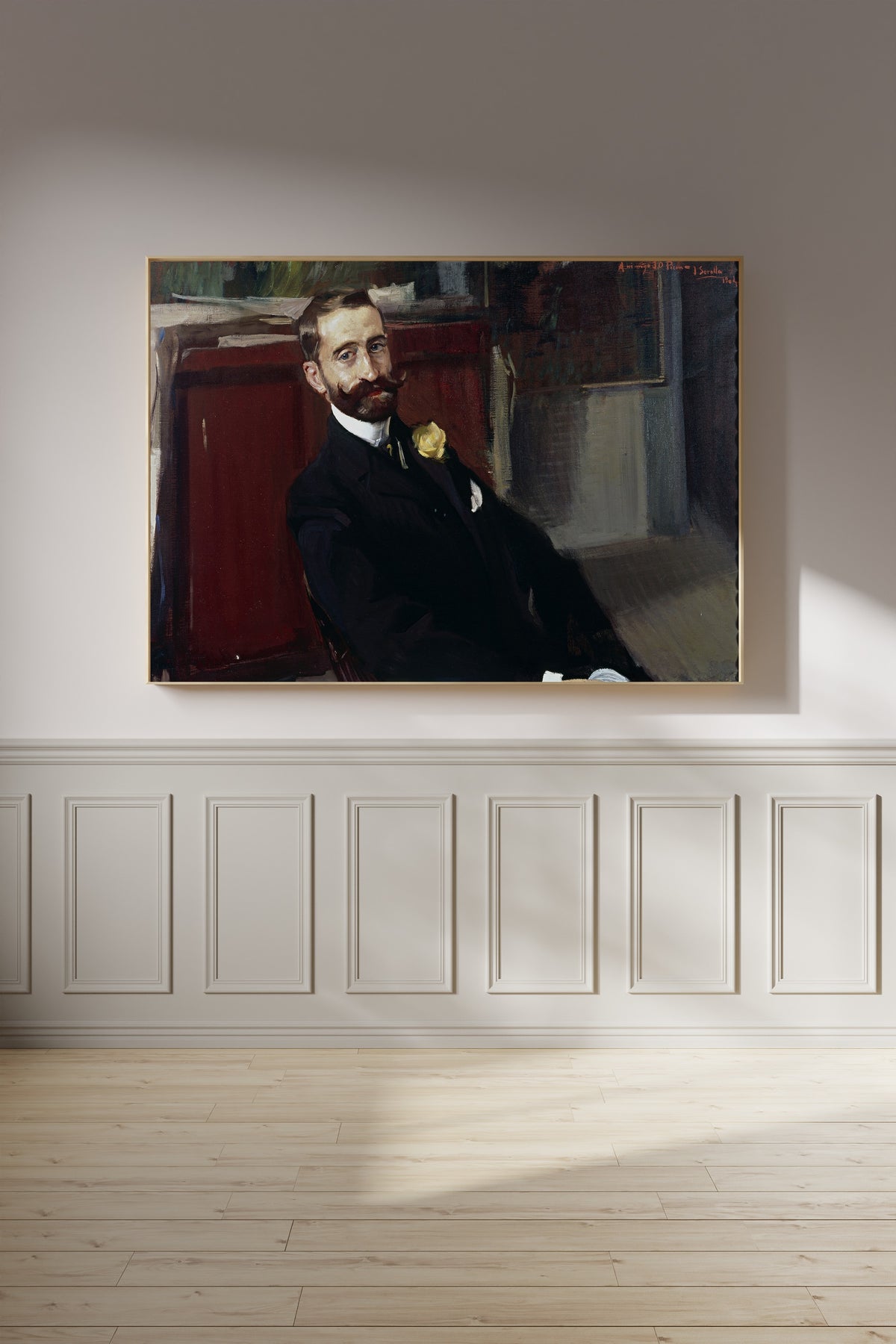 Joaquín Sorolla — Portrait of Jacinto Felipe Picón y Pardiñas | Fine Art Print